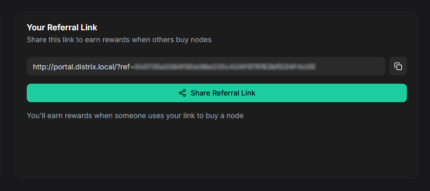 Referral Program